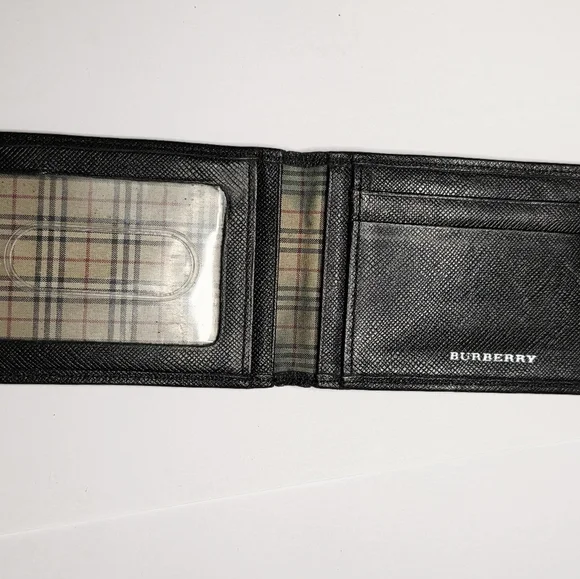 Burberry Black Leather Card Holder - Picture 6 of 9